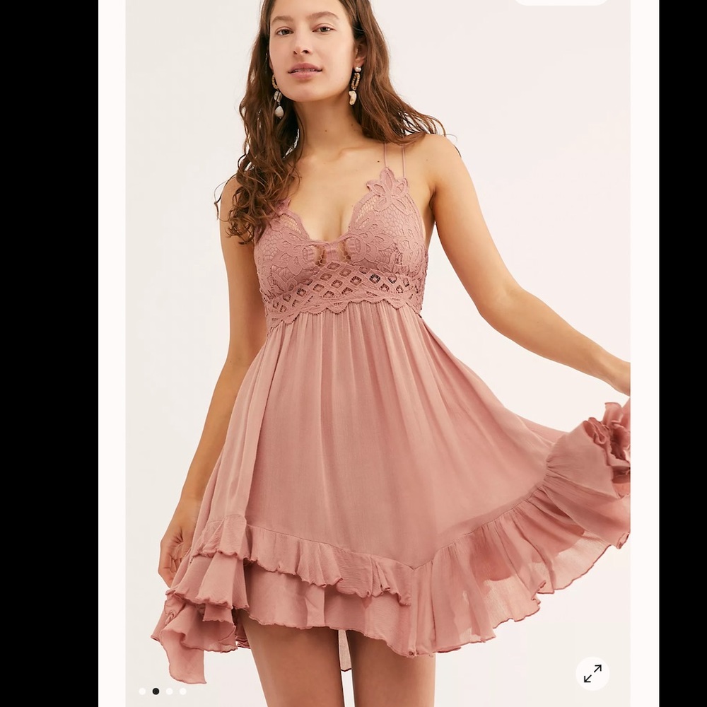 Free People Adella slip dress